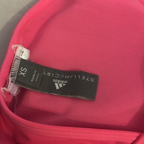 Adidas x Stella McCartney pink sport top - Picture 4 of 4